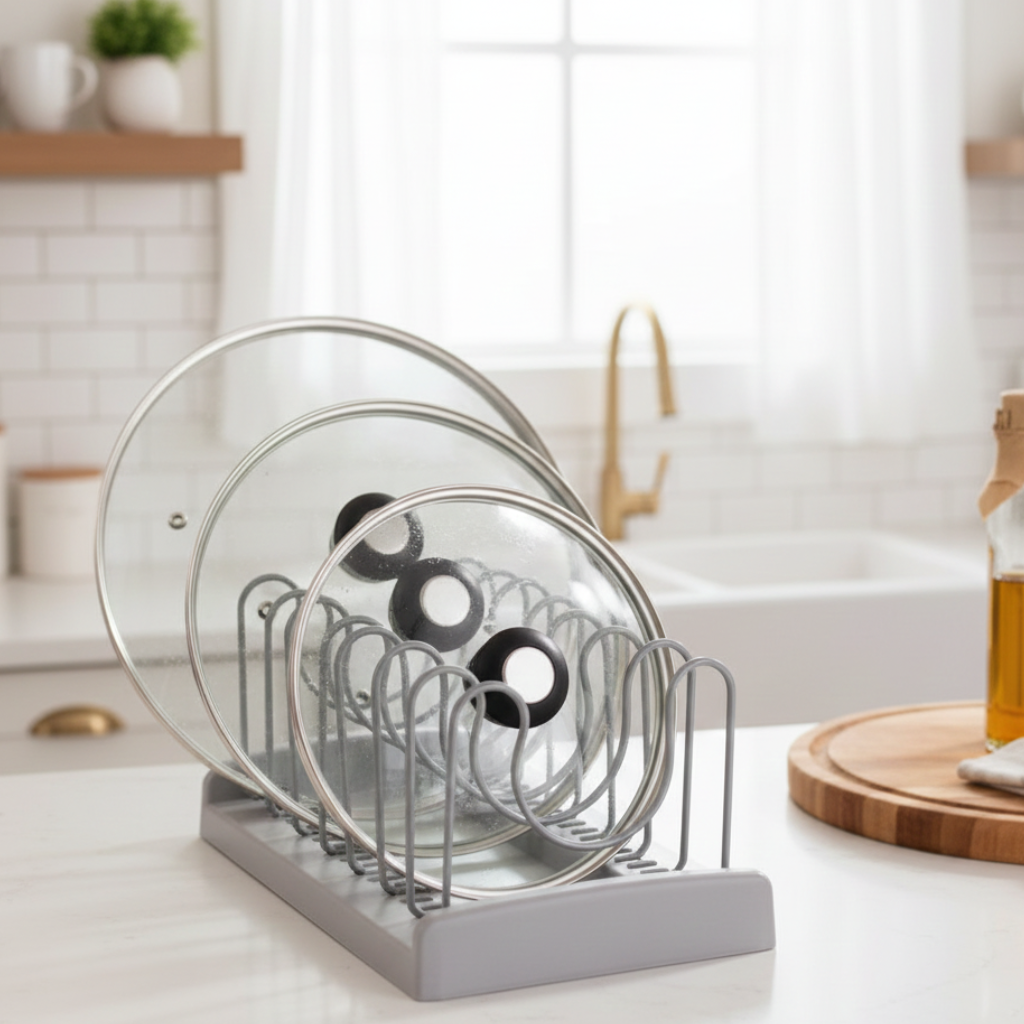 Multipurpose Stand with Adjustable Dividers