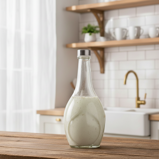 LeafDesign 1.1 Liter Glass Bottle