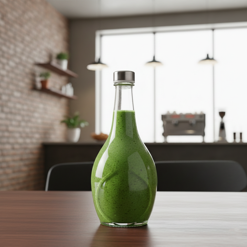 LeafDesign 1.1 Liter Glass Bottle