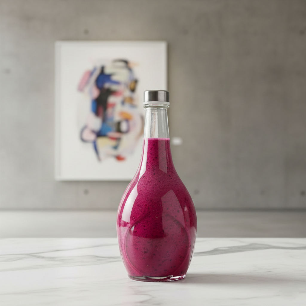 LeafDesign 1.1 Liter Glass Bottle