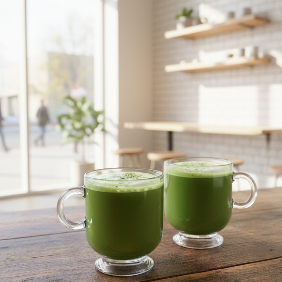 6‑Pcs Glass Tea Cup Set