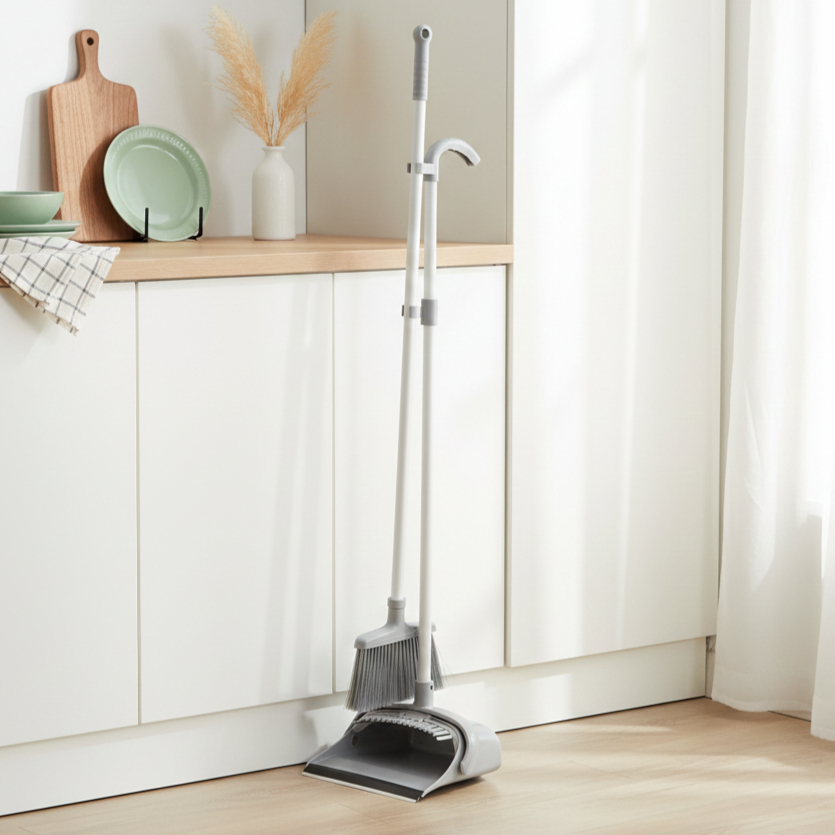 Broom & Dustbin Combo Set