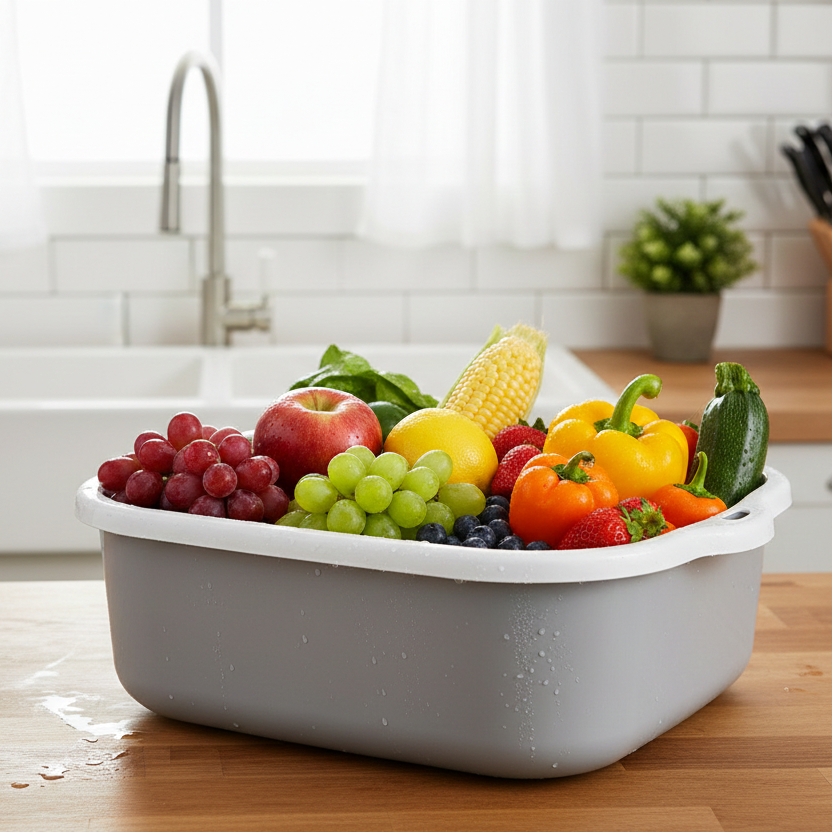 4-Pcs Multi-Use Colander & Bowl Set