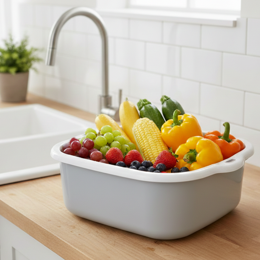 4-Pcs Multi-Use Colander & Bowl Set