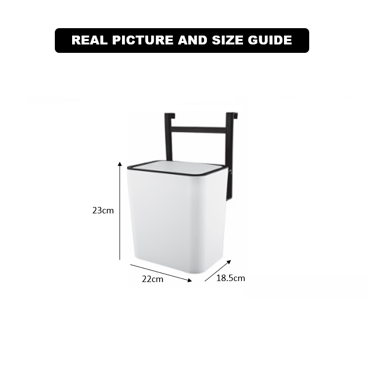 Modern Cabinet Hanging Trash Bin